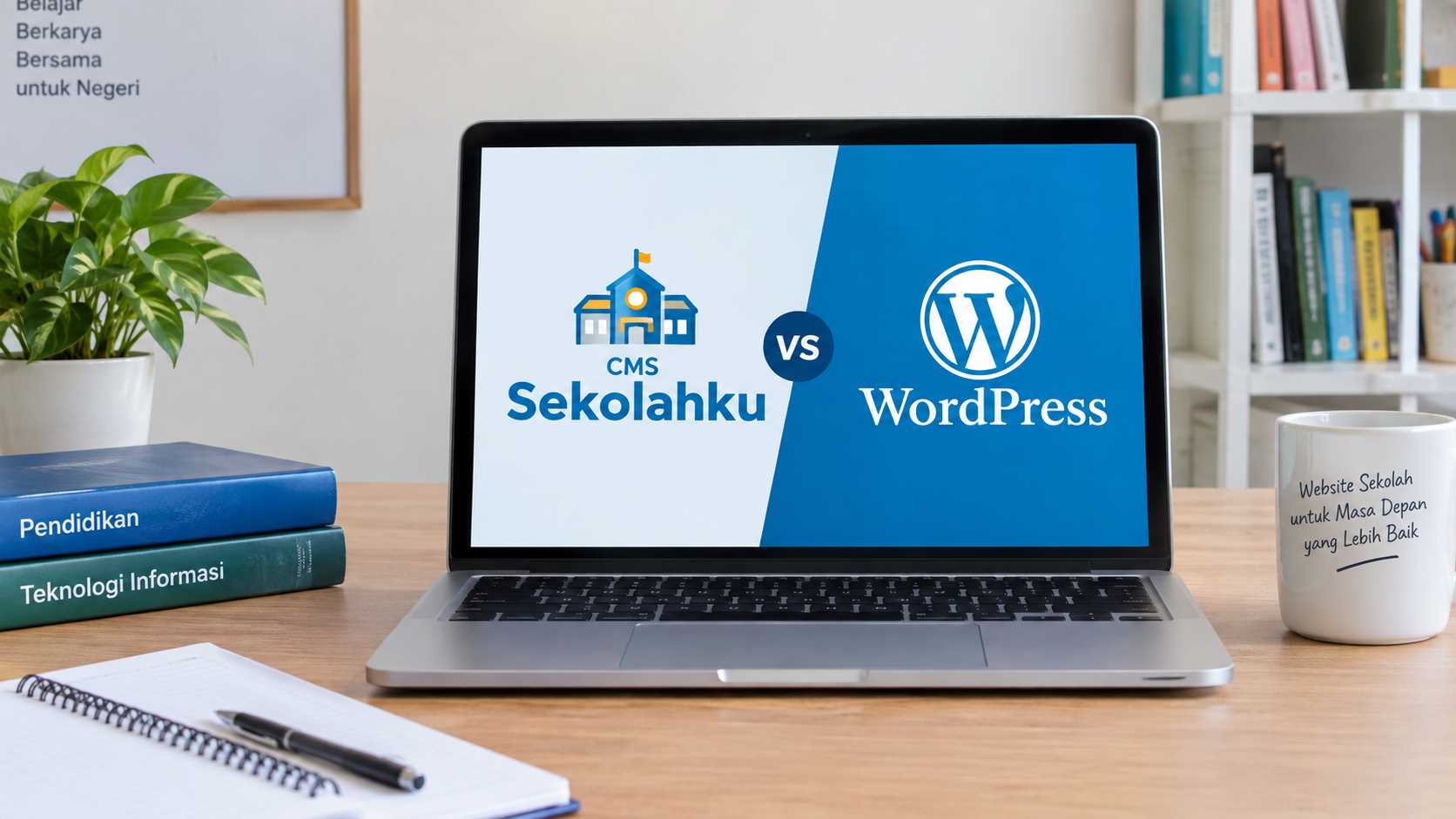 CMS Sekolahku vs WordPress: Mana yang Lebih Bagus untuk Website Web Sekolah?
